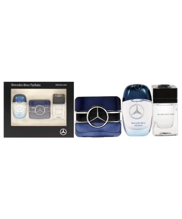 Mercedes-Benz Best Of Coffret - Cologne for Men Giftset - The Move Select and Sign Fragrances - Perfumes for Men with Bergamot Lavender - 3 pc