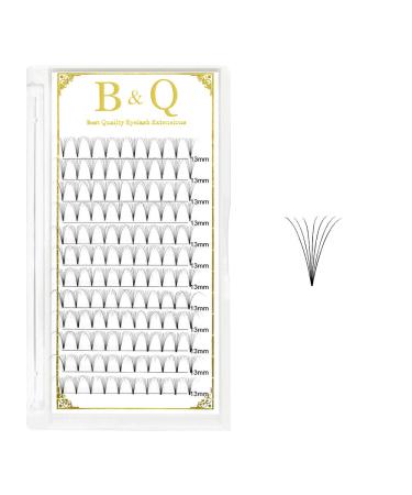 Pre Made Fan Eyelash Extensions 7D-0.07D-15mm Short Stem Premade Fans Eyelash Extension B&Q LASH 3D 5D 7D Pre Made Russian Lashes 0.07 0.1 Premade Russian Volume Lashes (7D-0.07D 15mm) 7D-D-0.07 15 mm