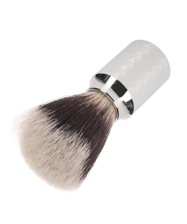 Nylon Beard Foam Brush with Alloy Handle - Portable Dirt Removal Brush for Salon & Travel - Buy Online on SooperMarket.com