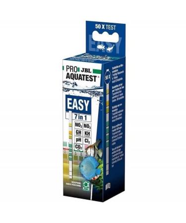 JBL 2414400 Aquarium water test strips 50 test strips PROAQUATEST EASY 7in1 7-in-1 Test Single