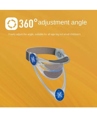 Collapsible Neck Brace 360 Rotation Adjustment Cervical Support Folding Design Easy to Carry Adult Neck Brace Suitable for Men Women Students - Buy Online on SooperMarket.com