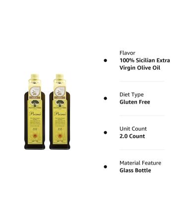 Frantoi Cutrera Extra Virgin Olive Oil 24.5 oz - Imported from Italy - 2 Pack - Premium Quality - Buy Online on SooperMarket.com