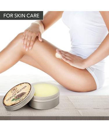 Pure Cocoa Butter 200g - Unaffected Native Quality for Lip Care Stretch Marks & Body Butter - South Africa - Buy Online on SooperMarket.com