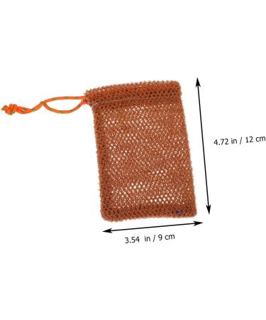 BELLIFFY 4pcs Bag Foaming Net Bath Cleaning Tool Drying Pouch Rapid Drying Towel Bubble Nylon - Buy Online on SooperMarket.com