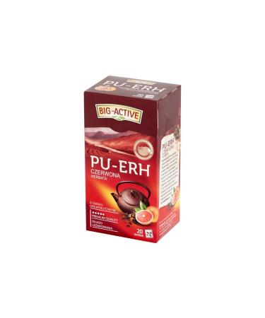 PU-ERH GREJPFRUT Herbata Owocowa Naturalna Polska Herbapol