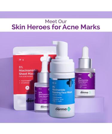 10% Niacinamide Face Serum for Acne Marks | Reduces Spots Scars & Breakouts | Oil Control & Repair | 1.01 Fl Oz - Buy Online on SooperMarket.com