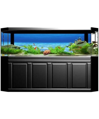 LOVIVER Side Tank Background Underwater Tank Background Poster Backdrop Decoration Paper 61x30cm - Buy Online on SooperMarket.com