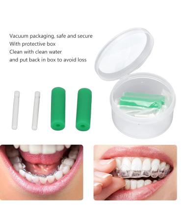 Orthodontic Chewing Items - 2 Pack Mint Flavor Aligner Chewies with Handles for Dental Care - Buy Online on SooperMarket.com