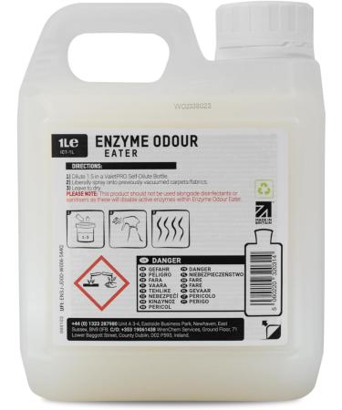 ValetPRO Enzyme Odour Eater - Combats bad odours by eliminating the root of the problem - 1L 1 Litre - Buy Online on SooperMarket.com
