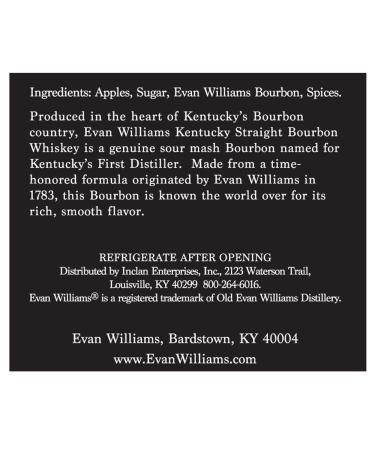 Evan Williams Apple Butter - Delicious and Smooth Spread - Buy Online on SooperMarket.com