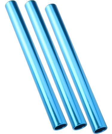 Keenso 3 Pcs Aluminum Alloy Relay Race Baton for Track and Field Sprint Match - Blue - Buy Online on SooperMarket.com