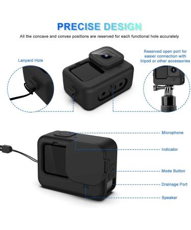 Kuptone Accessories Kit for 11 10 9 - Silicone Sleeve Case, Screen Protectors, Lens Covers - Buy Online on SooperMarket.com