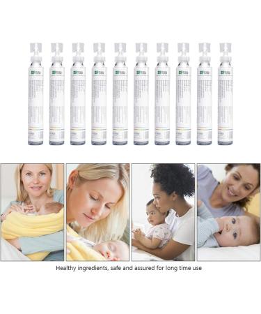 10pcs Saline Solution for Inhalation - Easy Nasal Cleansing for Babies & Adults - Buy Online on SooperMarket.com