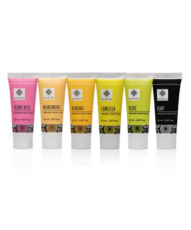 Leo & Lilo Merry Christmas Hand Cream Gift Set - 6 Mini 20ml Creams for Dry Hands - Magical Skincare for the Holidays - Buy Online on SooperMarket.com