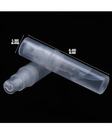 Phoetya 30 Pack 2ml Mini Refillable Spray Bottles - Transparent Plastic Perfume & Makeup Tool for Travel - Buy Online on SooperMarket.com