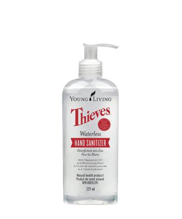 Thieves Waterless Hand Purifier Young Living 7.6 Oz Plus Pump by Young Living Essential Oils
