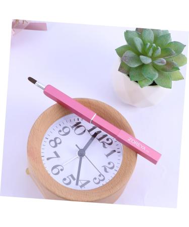 Balacoo Dual Ended Eyebrow Brush & Lipstick Applicator - Portable Retractable Makeup Brush for Travel - Buy Online on SooperMarket.com