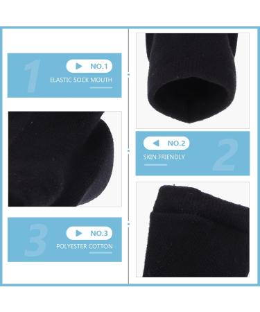Beaupretty Invisible Heel Elevators - Moisturizing Sock Cushions for Men & Women | 12.5x11 cm Pink Insoles - Buy Online on SooperMarket.com