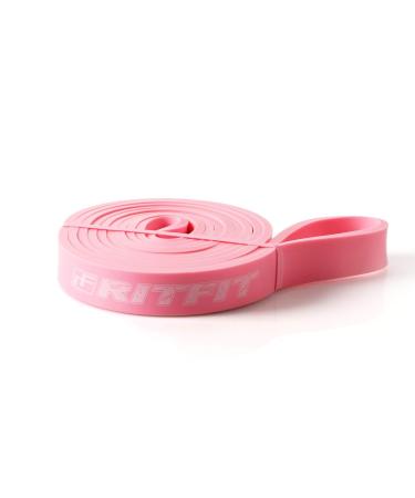 RitFit Pull Up Assist Band - Premium Resistance Band for Pull Up Assistance Resistance Training Body Stretching Powerlifting Mobility Training #9 Pink - 20 to 60 Pounds