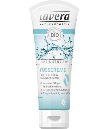 Lavera base sensitive foot cream 75 ml