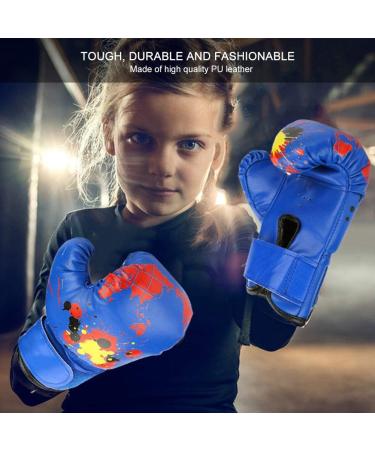 Kids Boxing Gloves | Sparring & Training | Age 2-11 Years | Blue | PU Material - Buy Online on SooperMarket.com