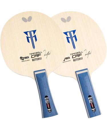 Butterfly Timo Boll CAF Table Tennis Blade - CA Fiber Blade - Timo Boll CAF Blade - Professional Table Tennis Blade - Available in FL and ST Handle Styles - Made in Japan Flared