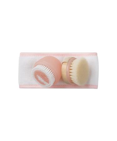 EcoTools Facial Cleanse & Prep Kit: Spa Headband, Cleansing Brush, Dry Brush - Eco-Friendly, Cruelty Free & Vegan - 3 Piece Set - Buy Online on SooperMarket.com