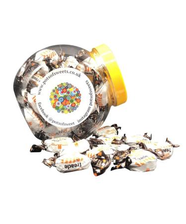 Personalized Customise with Your Own Message or Image 250g Cookie Jar of Walkers Individually Wrapped Treacle Dabs Toffees