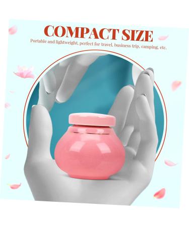 Didiseaon Storage Bottle Cans Coffee Lotion Face Cream Containers Lotion Sub Bottle Bulk Travel Lotion Chinese Food Containers Bulk Jars Buttercream Travel Jar Ceramics Pink Household Powder 6x5.5cm Pink - Buy Online on SooperMarket.com
