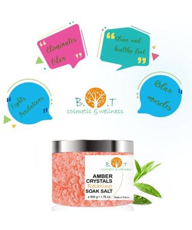 B.O.T Cosmetic & Wellness 800g Swimming Salt - Relaxing Dead Sea Formula for Detoxified Nourished Skin - Buy Online on SooperMarket.com
