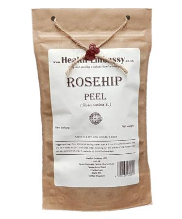 Rosehip Peel/S ch es De Cynorhodon Th (Rosa Canina) - Health Embassy 100% - Natural (100g)
