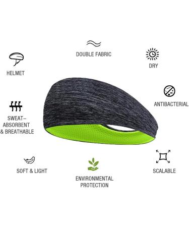 Shop Lattcure Sport Headband 3 Pack - Anti-Slip Perfect for Jogging Running Hiking Bicycle & Motorcycle - International Shipping Available - Buy Online on SooperMarket.com