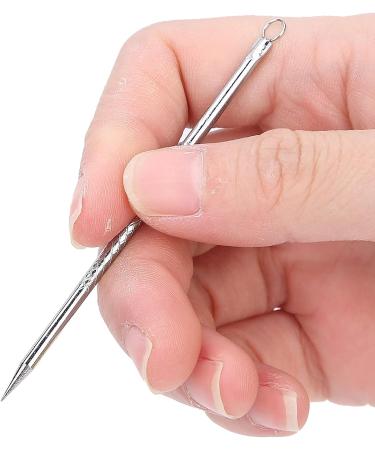 Eyebrow Tweezer & Pimple Popper Tool | Anti-Slip Handle for Comfortable Grasp | Facial Freckle Removal - Buy Online on SooperMarket.com