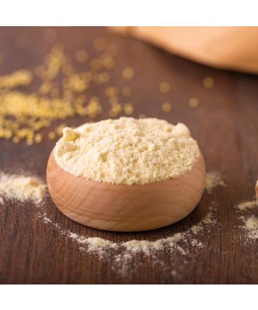 S ssundclever.de Bio Hirsemehl | 1kg Whole Grain | Untreated & Eco-Friendly Packaging | Sustainable & Plastic-Free - Buy Online on SooperMarket.com