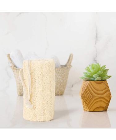 100% Organic Luffa Sponge - Natural Shower & Peeling Sponge | Eco-Friendly Body Brush for Exfoliating Dead Skin - Buy Online on SooperMarket.com