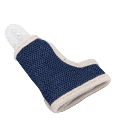 Silicone Teether Finger Guard for Toddler Baby - Stop Thumb Sucking - Wrist Band Type (Transparent) - Buy Online on SooperMarket.com