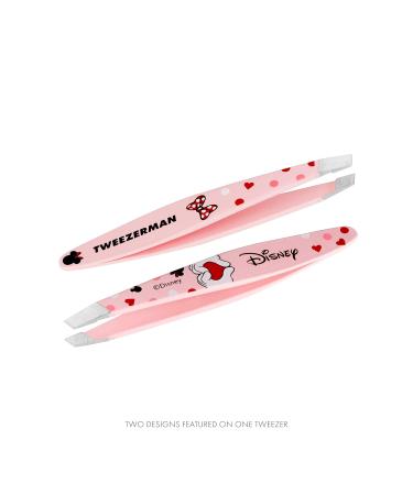 TWEEZERMAN Disney Minnie Mouse Bowtiful Brows Mini Tweezers - Slanted Amazon Exclusive for Perfect Brows | International Shipping Available - Buy Online on SooperMarket.com