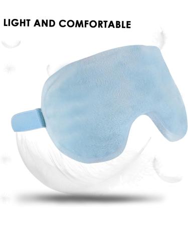 PLAFOPE 1 Set Neck Wrap Eye Mask Set Night Mask Anti-fatigue Eye Cooling Gel Eye Masks Gel Headache Headband Gel Pad Sleep Blindfold Cosmetology Kit Ice Eye Patch Cold Compress Eye Suede - Buy Online on SooperMarket.com