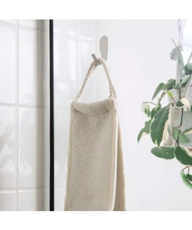 TOEM Back Scrubber Strap for Shower - Exfoliating Wash Cloth Back Washer - Set of 2 Bands - 4 x 32 Inches - Buy Online on SooperMarket.com