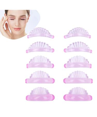 Neamou Lash Lift Rods - Silicone Eyelash Shield Lash Lift Pads - Reusable Soft Eyelash Separator Tool for Curls Eyelash Lifting Balm Lifter Roller