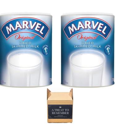 Marvel Original Dried Skimmed Milk 278g - (Pack of 2)