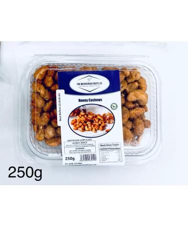Honey roasted cashews (250G) - Buy Online on SooperMarket.com