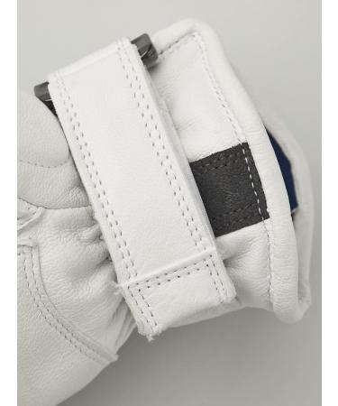 Hestra Impact Racing Junior Leather Mitt - White/Cerise - Size 7 | Youth 4-13 yrs - Buy Online on SooperMarket.com