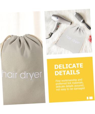 NOLITOY 8 Pcs Hair Dryer Storage Bag Anti-scratch Bags Storage Organizers Canvas Drawstring Bags Fabric - Buy Online on SooperMarket.com