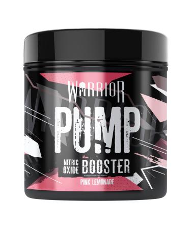 Warrior Pump Non Stim Pre-Workout Powder 225g Nitric Oxide Supplement Contains Citrulline Malate Cyclic Dextrin for Energy Focus and Performance 30 Servings (Pink Lemonade)