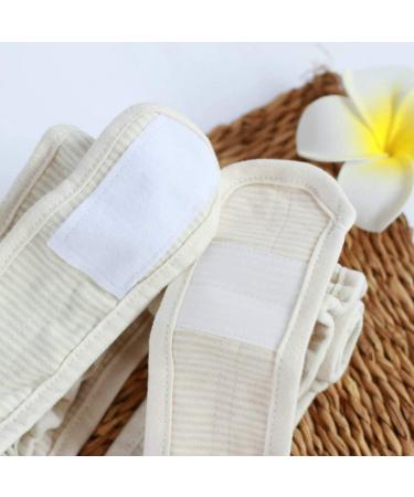 Topwon Cotton Baby Cloth Diaper Fastener - 6 Pack Waist Support Belt for Baby - Reusable & Washable - Replace Diaper Pins - Buy Online on SooperMarket.com