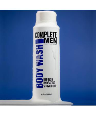 Hydrating Shower Gel for Men | Sulfate-Free Moisturizing Body Wash | Natural Gel for All Skin Types - Buy Online on SooperMarket.com