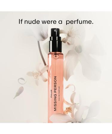 PHLUR Missing Person Eau de Parfum - Travel Size Perfume for Women & Men Fragrance - Floral Skin Musk Perfume with Bergamot Musk Orange & Sandalwood (9.5mL) 10mL - Buy Online on SooperMarket.com