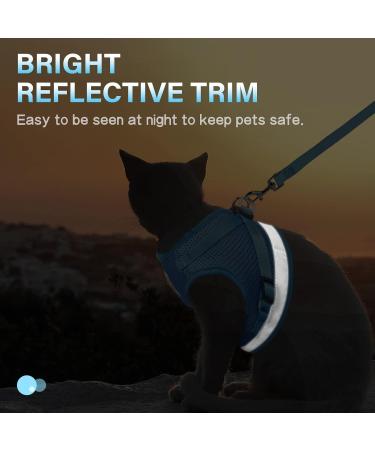 Buy Supet Cat Dishes & Soft Cat Vest with Leash for Kittens & Chihuahua - L Size Black - International Shipping Available - Buy Online on SooperMarket.com