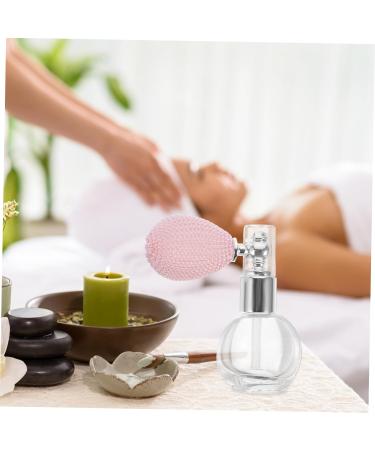 HAPINARY Empty Bottle Perfume Bottle Refillable Perfume Bottle Labs Perfume Bottle with Pump Refillable Bottle Crystal Perfume Glass Bubble Dispensing Pump Travel medium Golden - Buy Online on SooperMarket.com